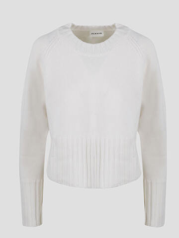 Parosh Logan Sweater in white