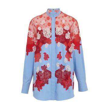 Valentino Lace detailed shirt