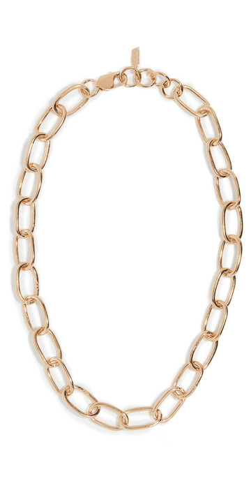 Loren Stewart Industrial XXL Long Link Necklace in gold / silver
