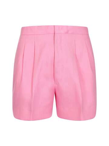 Tagliatore Shorts Linen in pink