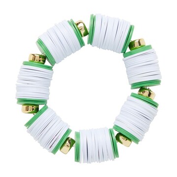 Eliou Reese bracelet in green / white