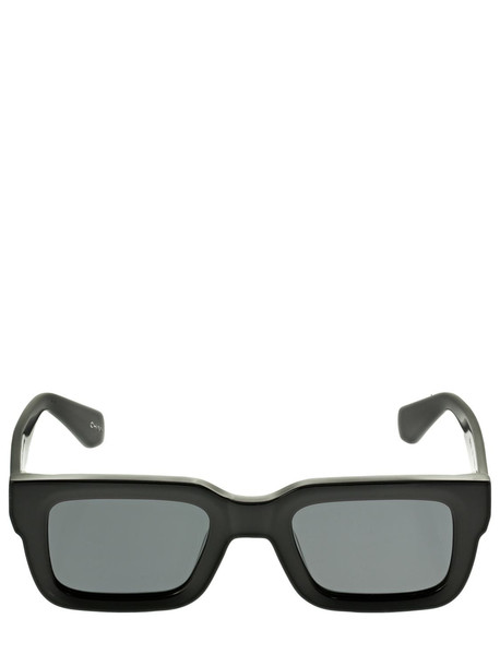 CHIMI 05 Squared Acetate Sunglasses in black