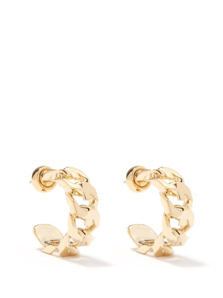 Givenchy - G-link Hoop Earrings - Womens - Gold