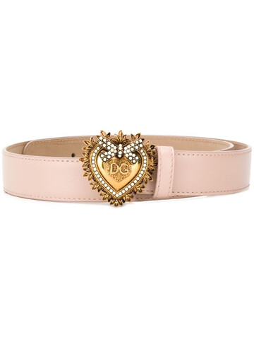 Dolce & Gabbana Devotion belt in pink