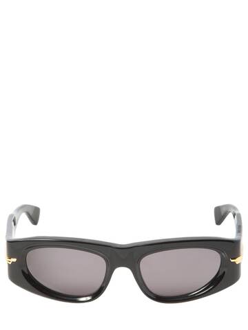 BOTTEGA VENETA Bv1144s Classic Acetate Sunglasses in black