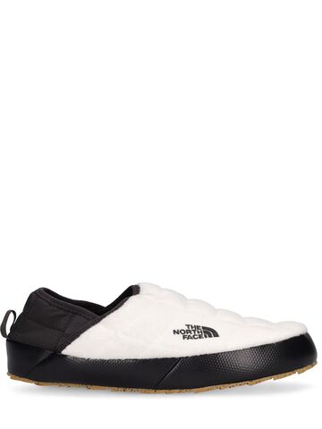the north face thermoball traction mule v denali in white