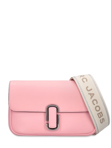 MARC JACOBS (THE) The J Marc Leather Shoulder Bag in pink