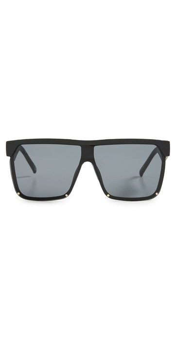 Le Specs Thirstday Sunglasses in black