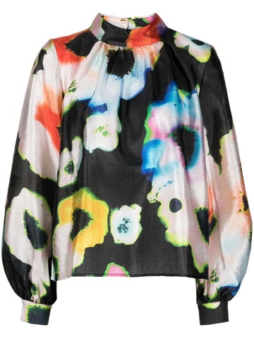 stine goya ashley floral-print blouse - multicolour