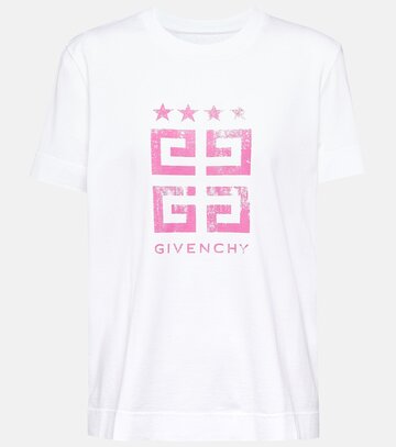 Givenchy 4G Stars cotton jersey T-shirt in white