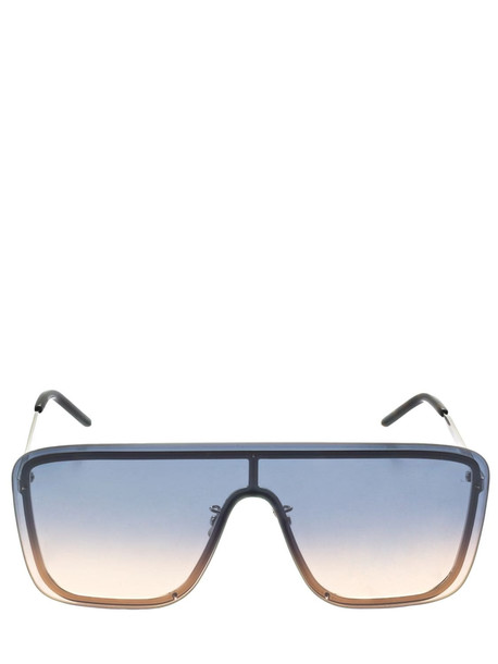 SAINT LAURENT Sl 364 Betty Ultra Light Mask Sunglasses in silver