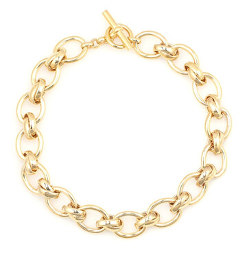 Tilly Sveaas 18kt gold-plated chain necklace