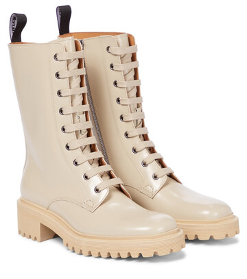 Church's Exclusive to Mytheresa â Gwyneth leather combat boots in beige