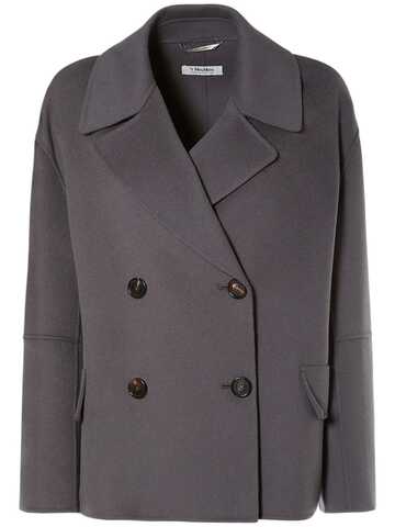 's max mara cape wool double breasted jacket