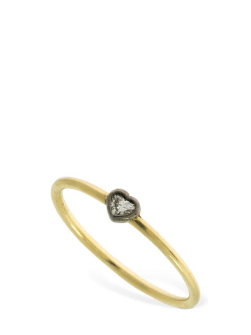 AG 18kt Gold & Diamond Heart Ring
