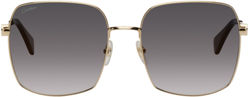 cartier gold 'c de cartier' sunglasses