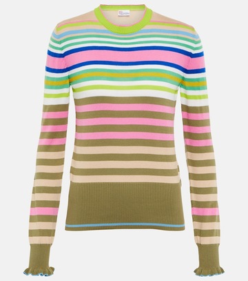 redvalentino cotton and wool-blend sweater