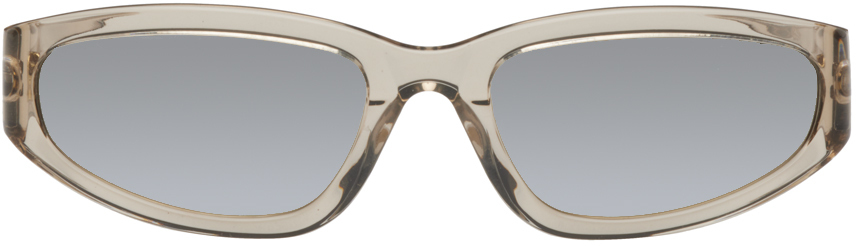 FLATLIST EYEWEAR Gray Veneda Carter Edition Daze Sunglasses in grey