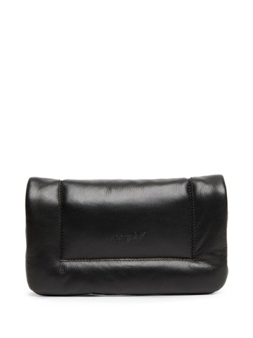 marsèll riquadretto padded leather clutch bag - black