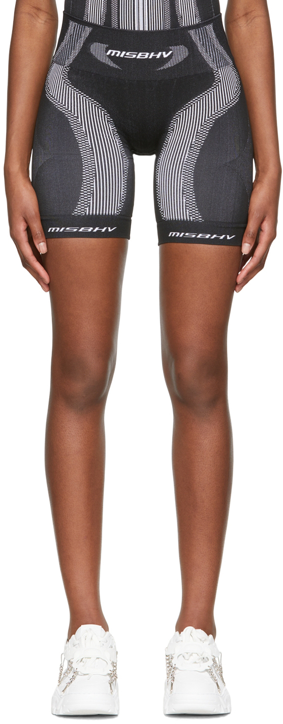 MISBHV Black Nylon Sport Shorts