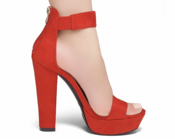heels with chunky heel
