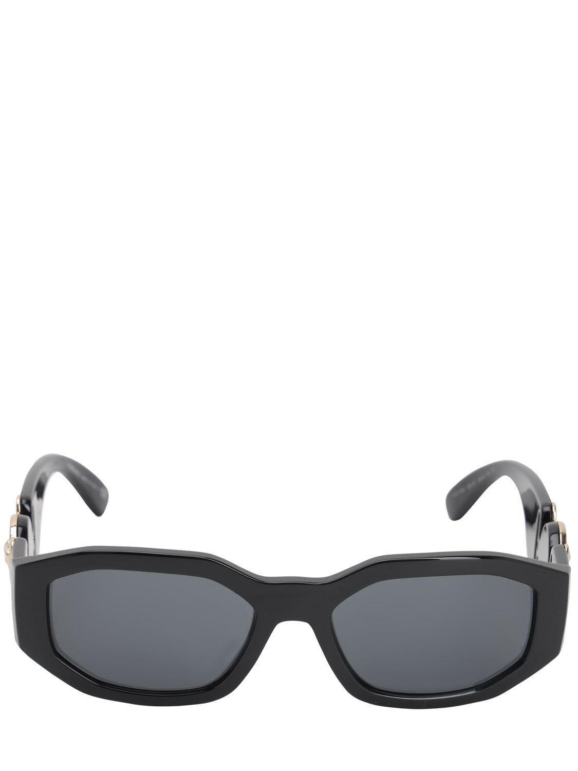 Versace Biggie Squared Sunglasses in black