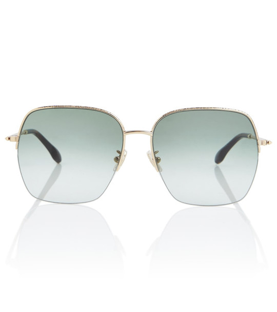 Victoria Beckham Square sunglasses in gold