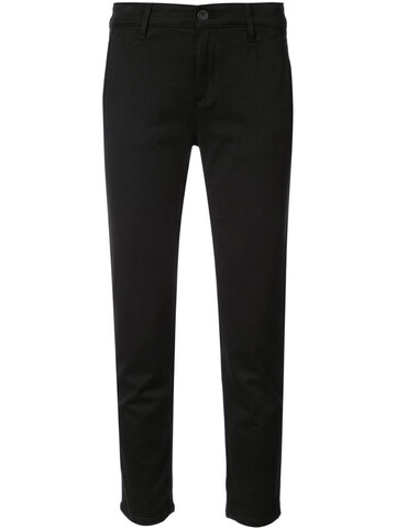 AG Jeans Caden skinny cropped trousers in black