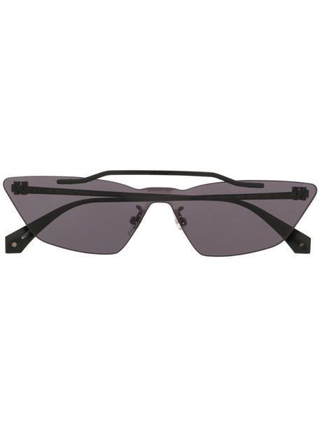 Off-White Metal Mask geometric frame sunglasses in black