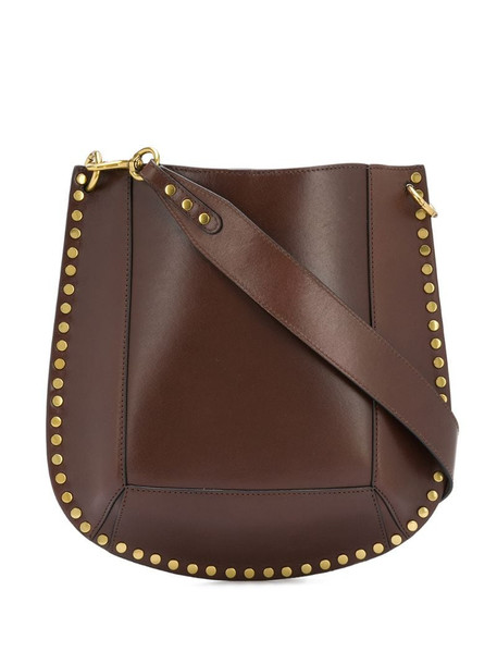 Isabel Marant stud-detail shoulder bag in brown