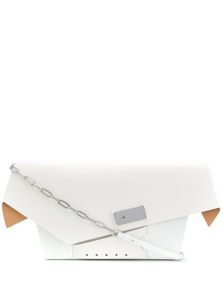 Maison Margiela large Snatched bag in white