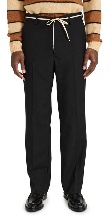 marni trousers black 48
