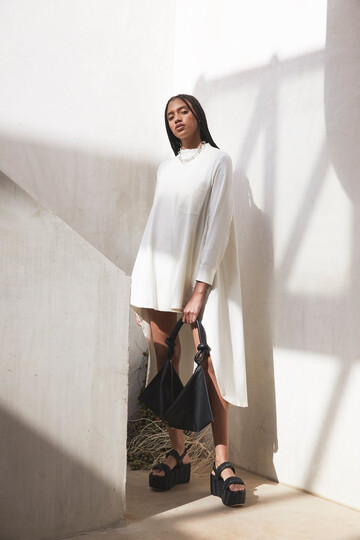 Cult Gaia Thessaly Dress - Off White (EXCLUSIVE)
           
         
          
           
           
          
            
             $428.00