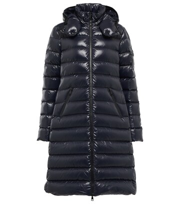 Moncler Moka quilted down coat in black