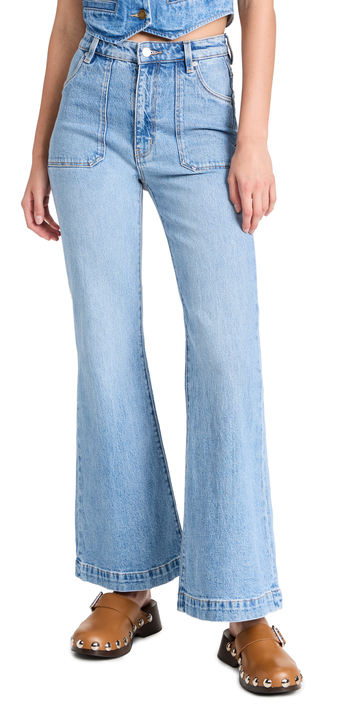 Rolla's East Coast Flare Jeans in blue