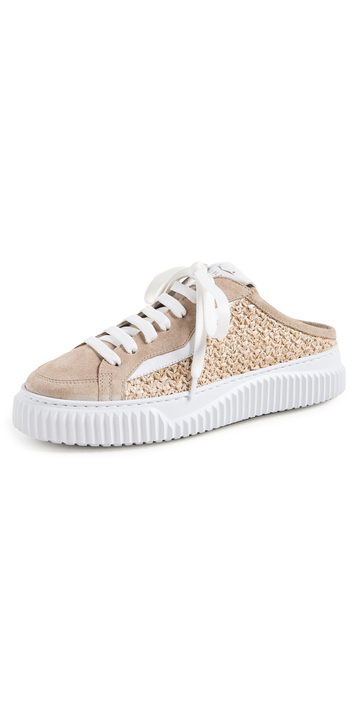 Voile Blanche Shabby2 Sneaker Mules in beige