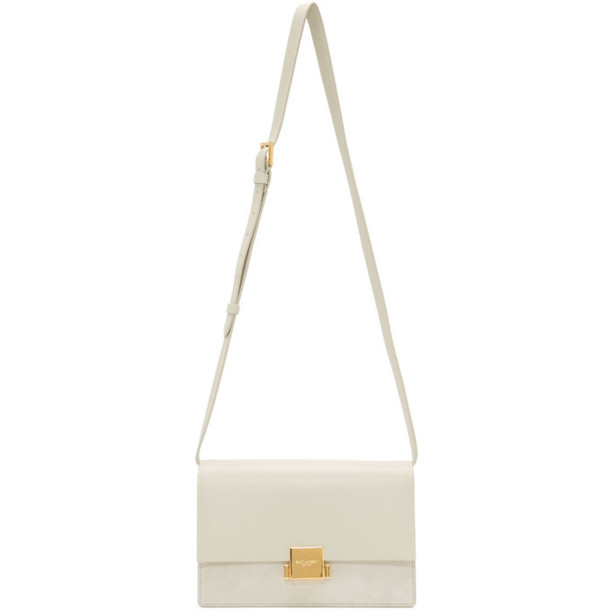 Saint Laurent Off-White Medium Bellechasse Bag