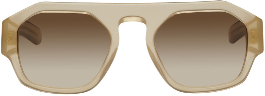 FLATLIST EYEWEAR Off-White Lefty Sunglasses in grey