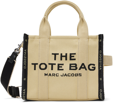 Marc Jacobs Beige Mini 'The Tote Bag' Bag in sand