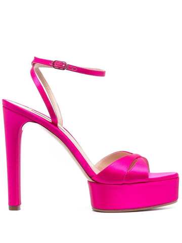 casadei flora 130mm sandals - pink