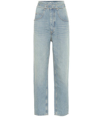 Isabel Marant, Étoile Gloria high-rise straight jeans in blue