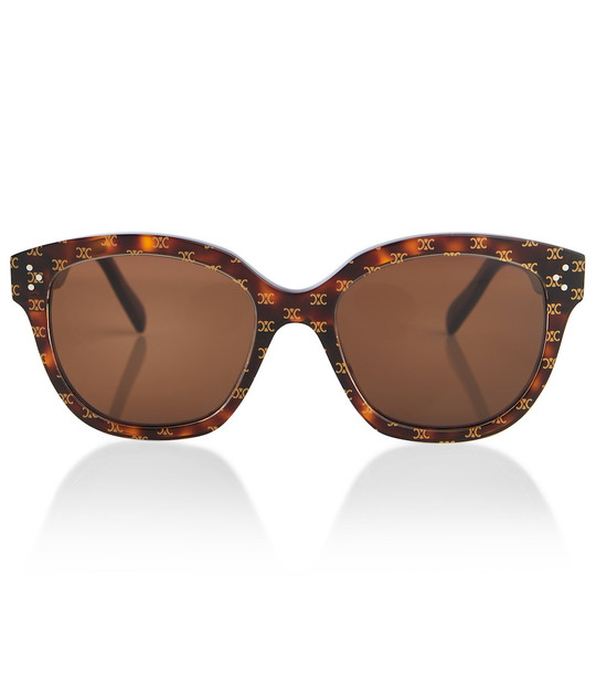 Celine Eyewear D-frame sunglasses in brown