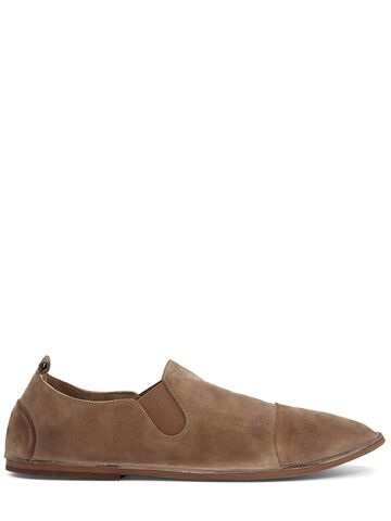 marsell strasacco suede loafers