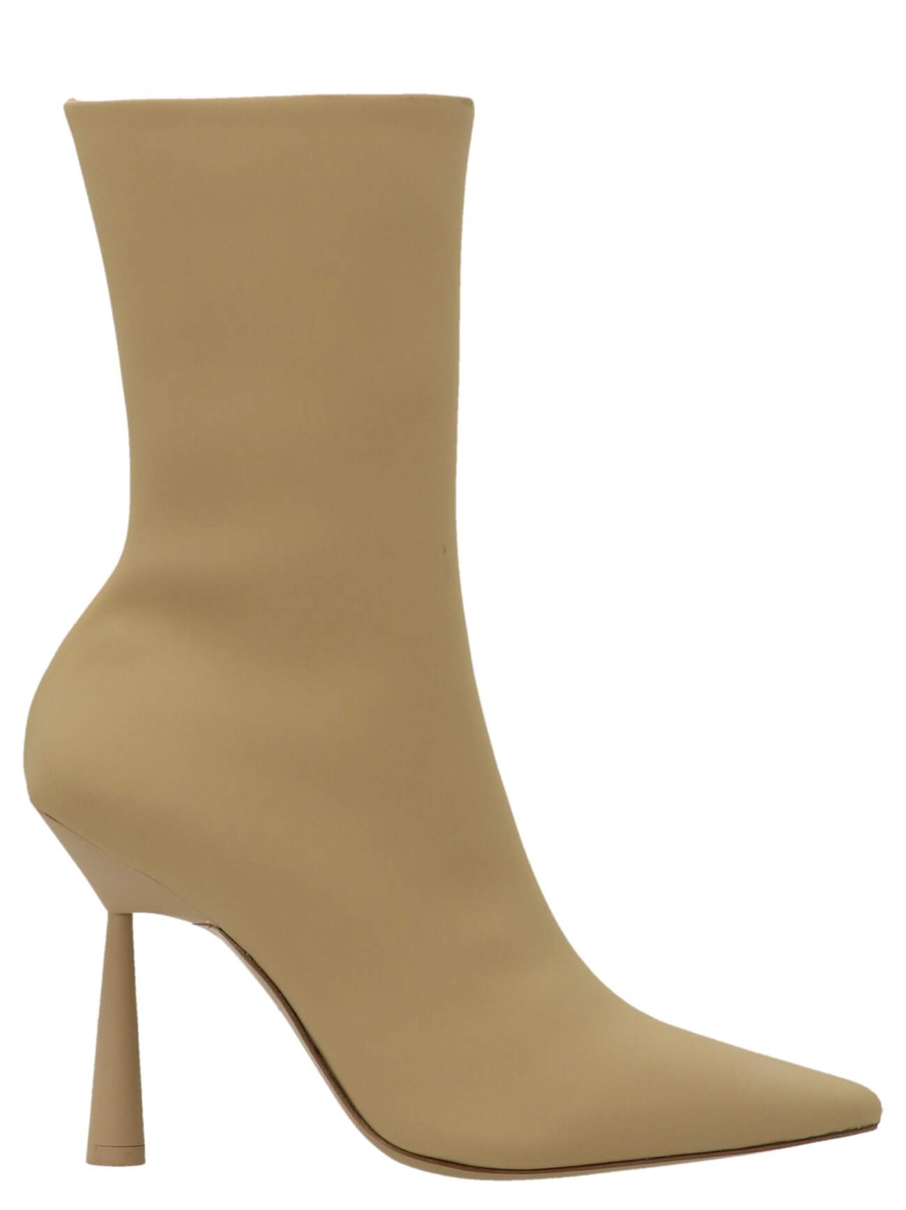 GIA BORGHINI Rosie Huntington Whiteley rosie 7 Ankle Boots in beige