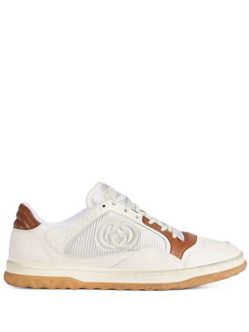 gucci mac80 low-top sneakers - white