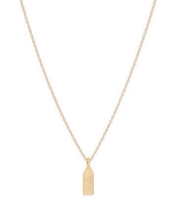 Elhanati Paloma Maison Tag Small 18kt gold necklace