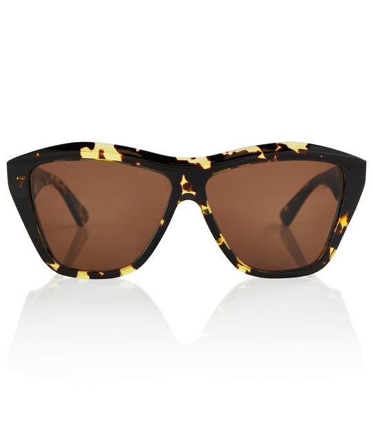 Bottega Veneta Tortoiseshell acetate sunglasses in brown