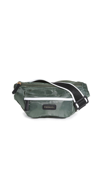 Paravel Fold-Up Belt Bag in green