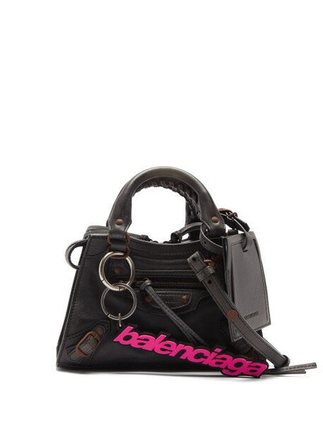 Balenciaga - Neo Classic City Mini Leather Bag - Womens - Black