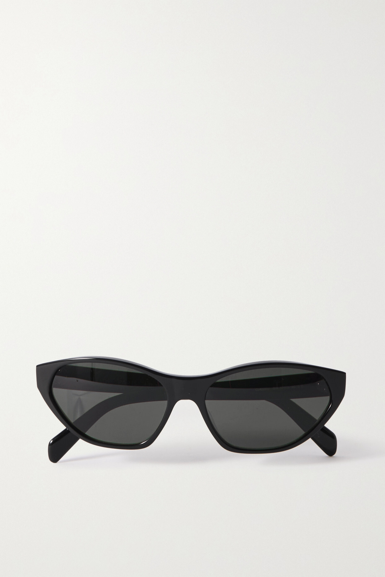 CELINE Eyewear - Cat-eye Acetate Sunglasses - Black
